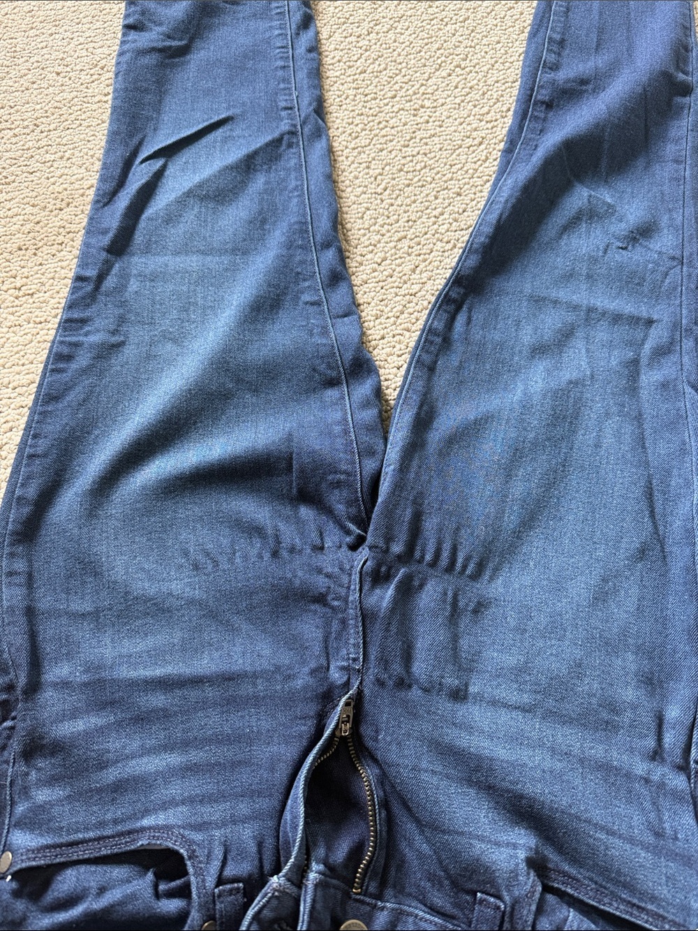 PAIGE Dark Blue Verdugo Ankle Jeans - Picture 3 of 5